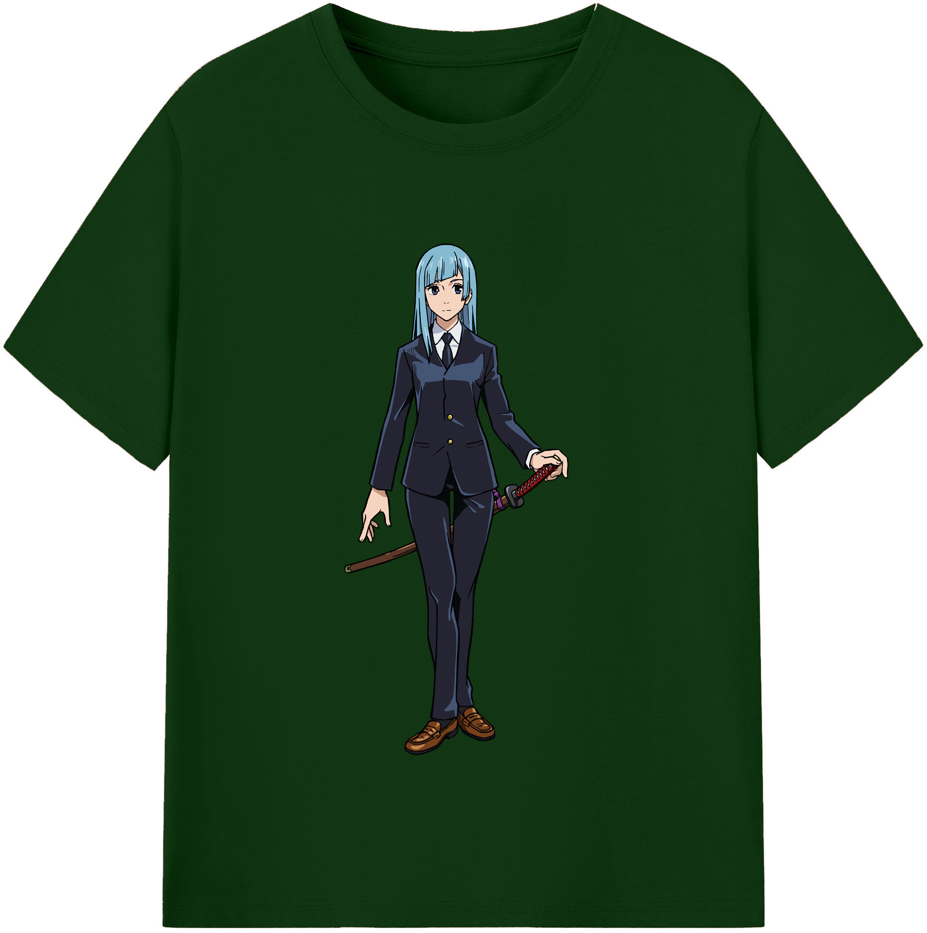 （画像用） 呪術廻戦 Jujutsu Kaisen 綿100％半袖Tシャツ（フロントプリント）